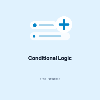SPA Test — Conditional Logic