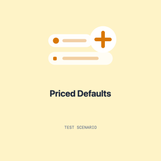 SPA Test — Priced Defaults